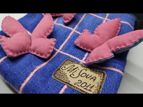 Видео: Мила дитяча сумочка з джинсів👭(2020)