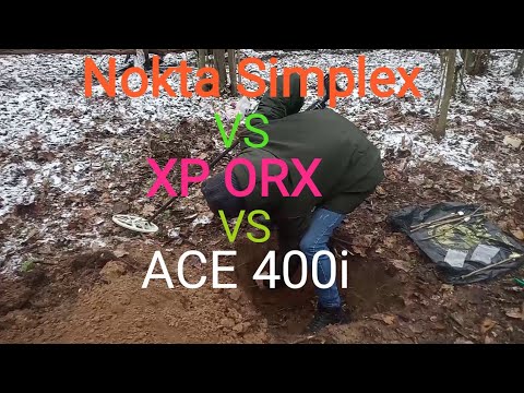 Видео: Правдивый Тест ХР ORX, Nokta Simplex, garrett ace 400.Это не сравнение катушек а тест.