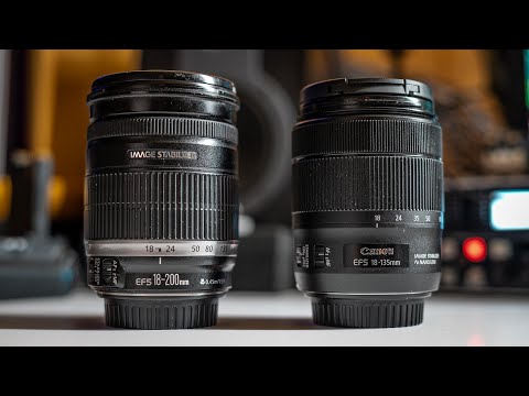 Видео: Суперзумы CANON на кропе: EF-S 18-135 vs 18-200. Потянут ли они 32мпкс 90D и не лучше ли EF-S 15-85?