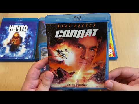 Видео: Курт Рассел. Моя коллекция фильмов на DVD и Blu-ray с его участием.