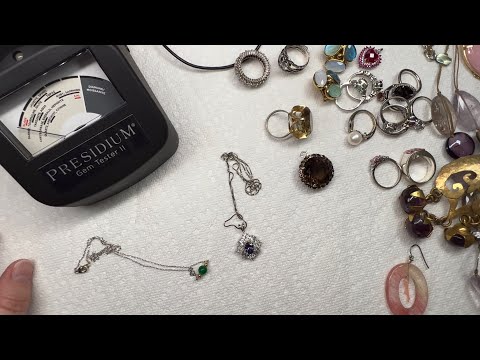 Видео: Бриллианты! Топазы! Нефриты! Проверяю всё с помощью тестера драгоценных камней Presidium. Стоит л...