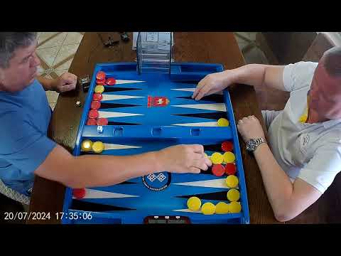 Видео: Длинные нарды. М.Воронков - В.Фесенко