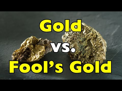 Видео: Золото против пирита («золота дураков»): в чем настоящая разница?