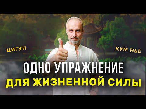 Видео: Делай это 5 минут в день, и всегда будешь бодрым! Цигун Кум Нье для начинающих