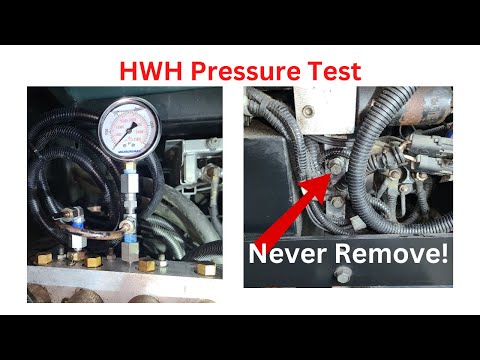 Видео: Как проверить и отрегулировать давление в системе гидравлического домкрата и салазок HWH. Часть 2