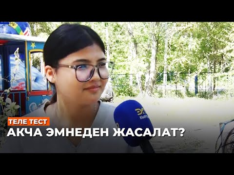 Видео: АКЧА ЭМНЕДЕН ЖАСАЛАТ? //Теле тест