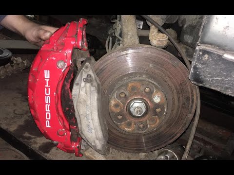 Видео: Touareg ставим тормоза побольше 1LT, 1LU и 2ED