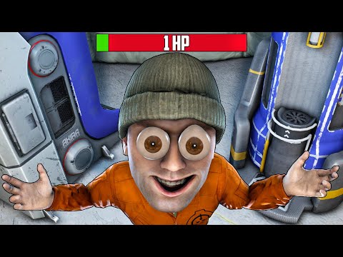 Видео: ВЫЖИВАЮ С 1 ХП В SCP:SECRET LABORATORY!