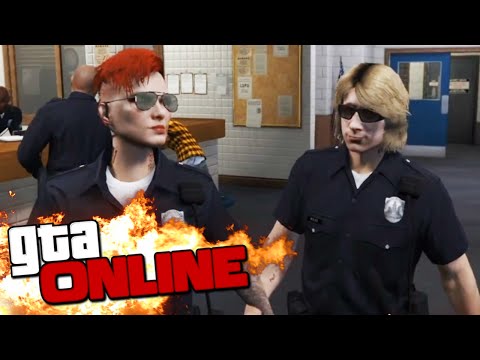 Видео: GTA ONLINE - ПОДСТАВНЫЕ КОПЫ (Ограбления) #159