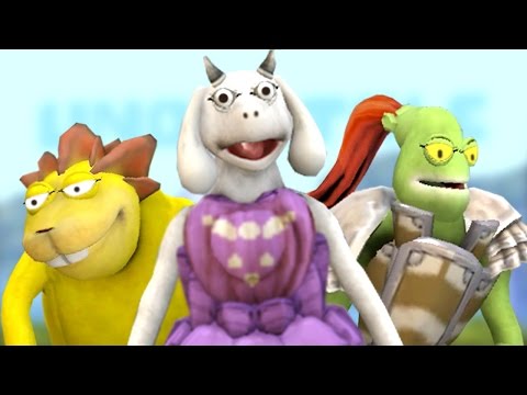Видео: ГЕРОИ ИЗ АНДЕРТЕЙЛ / UNDERTALE (Редактор Spore)