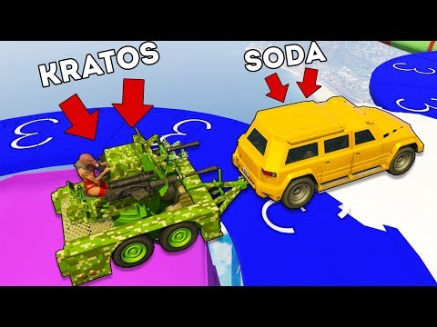 Видео: Soda ТАЩИ МЕНЯ!!! ПАРНЫЙ СКИЛЛ ТЕСТ НА ДЖИПАХ В ГТА - GTA 5 ONLINE