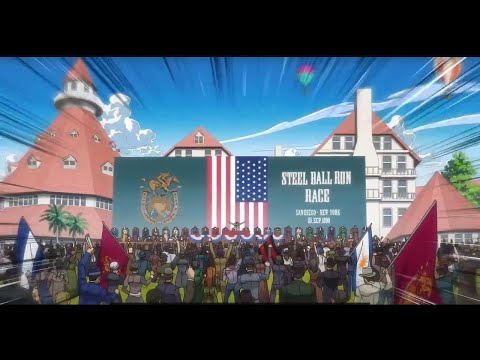 Видео: СМОТРЮ ТИЗЕР JOJO BIZZARE ADVENTURE STEEL BALL RUN ЧАСТЬ 7