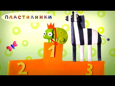 Видео: Пластилинки - Зверушки. Одежда для невидимки 🥏🌈 Все серии подряд  Музыкальные мультфильмы | Мультики