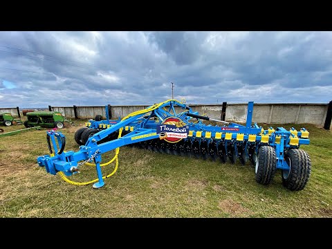 Видео: Обзор дисковых борон АГЛ 7,5. Новой и Отработавшей 3500 Га.
