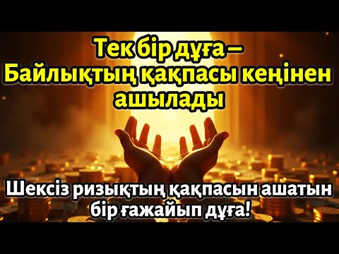 Видео: Қарыздан құтылып, байығыңыз келе ме? Бірнеше минут уақытыңызды бөліңіз