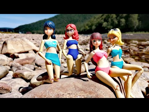 Видео: ЗАДАНИЯ ОТ ПОДПИСЧИКОВ: МАРИНЕТТ, ЛАЙЛА, ХЛОЯ ХВАСТАЮТСЯ КУПАЛЬНИКАМИ