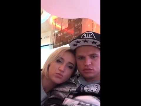 Видео: Ольга Бузова и Дмитрий Тарасов 31.10.2015 - Идём в