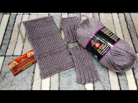 Видео: Тестирую пряжу Himalaya Everyday new tweed. Обзор.