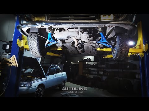 Видео: Комфортная подвеска ВАЗ 2112 \ Треугольные рычаги передней подвески