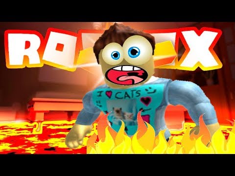 Видео: ПОЛ ЭТО ЛАВА в Роблокс бегаем по раскаленной ЛАВЕ THE FLOOR IS LAVA CHALLENGE ROBLOX SPTV