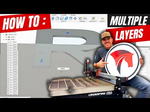 Видео: Объяснение многослойного знака...шаг за шагом...@LangmuirSystems @adskFusion