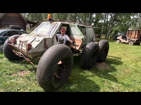 Видео: Уникальный вездеход Арктика! Он поехал спустя 10 лет!