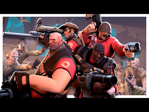 Видео: Team Fortress 2 Зомби! CoD: BOIII Zombies Карта