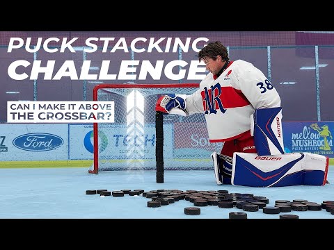 Видео: Челлендж по укладке шайб | Смогу ли я пронестись выше перекладины? 😅