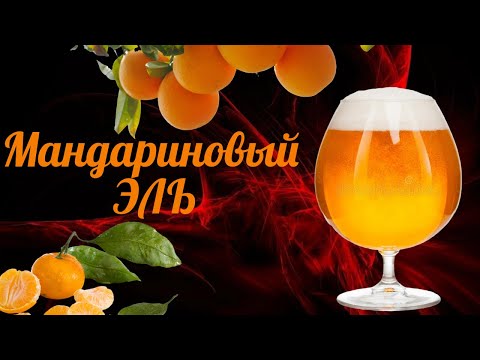 Видео: Мандариновый Эль! Рецепт,варка,Эксперимент с горячим и холодным внесением фруктов!Домашнее пиво!