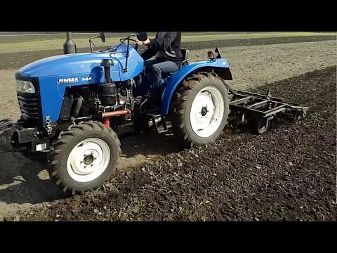 Видео: Самодельный культиватор для минитрактора (в работе)