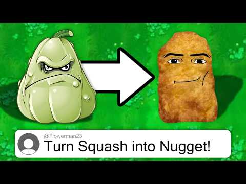 Видео: Я воплотил ваши индивидуальные идеи растений в PVZ...