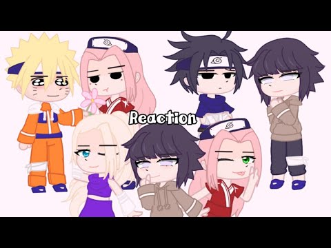 Видео: Реакция Наруто (и команды №7 №8 и №10 + Неджи) на Сакуру,Ино Хинату (и на шип НаруСаку + СасуХина )
