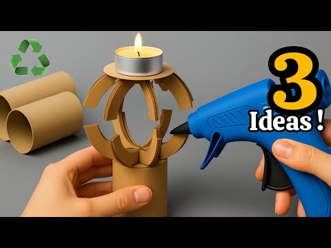 Видео: Из картона в сокровище: 😱💸 3 современные идеи декора с минимальными затратами!