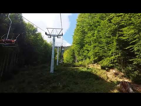 Видео: Добринище седалков лифт, от начална станция