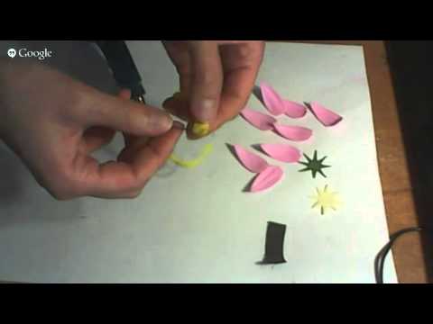 Видео: Мастер-Класс "Как изготовить цветок космеи из фоамирана"