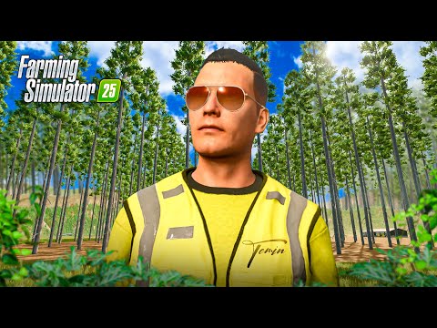 Видео: МЕГА ФЕРМА #2. ВЫРАСТИЛИ И СПИЛИЛИ 1.000 ДЕРЕВЬЕВ! FARMING SIMULATOR 25