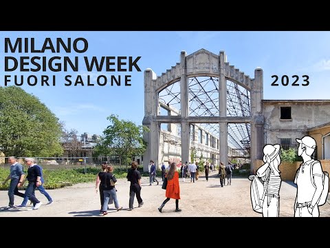 Видео: 4K Неделя дизайна Milano Design Week 2023: лучшее из Fuorisalone — часть 1