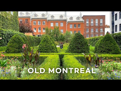 Видео: [4K] 🇨🇦 Старый Монреаль: спокойная и расслабляющая осенняя утренняя прогулка⛪ /Best Bagel🥯 & Poutine