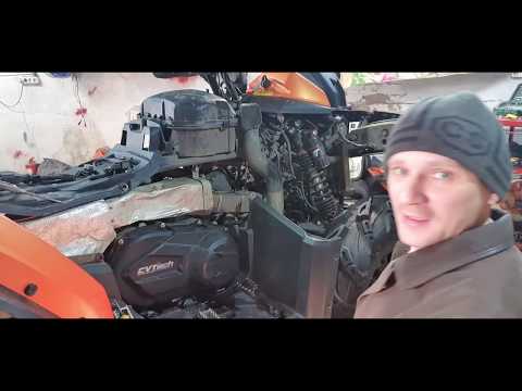 Видео: CFmoto X8 H.O. 2400км.ревизия вариатора.