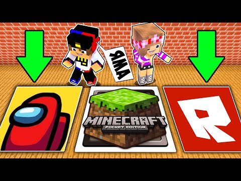 Видео: Майнкрафт но ЯМЫ Among Us и Роблокс в МАЙНКРАФТ ДЕВУШКА НУБ И ПРО ТРОЛЛИНГ MINECRAFT