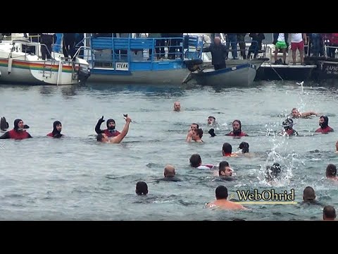 Видео: Богојавление Водици - Охрид 2020