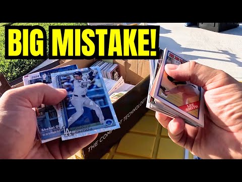 Видео: Эта сделка по продаже спортивных карточек на гаражной распродаже пошла УЖАСНО не так!