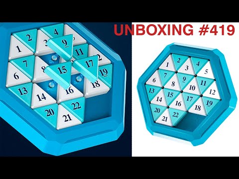 Видео: Unboxing №419 Шестиугольные Пятнашки | QiYi Hexagonal Klotski