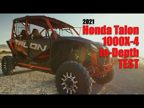Видео: Подробный тест-обзор Honda Talon 1000X 4 2021 года