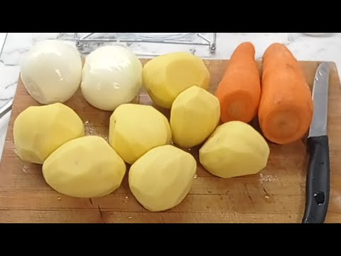 Видео: Картофельно морковный суп