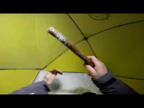 Видео: Рыбалка. Налим на стук. 10 марта 2024 г.