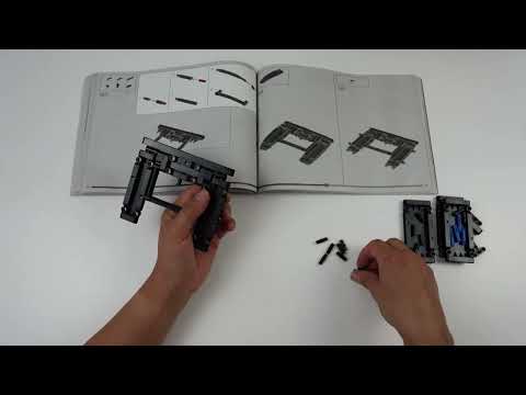 Видео: Детальная сборка Lego Technic Mercedes G500 и его китайский аналог. Часть 18. #paganifamily #lego