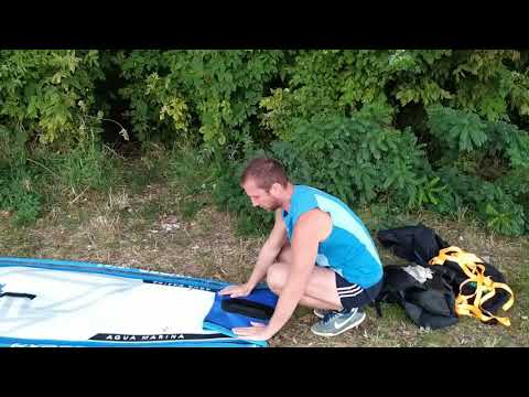 Видео: Как правильно сложить SUP на примере сапа Aqua Marina Hyper 12.6.