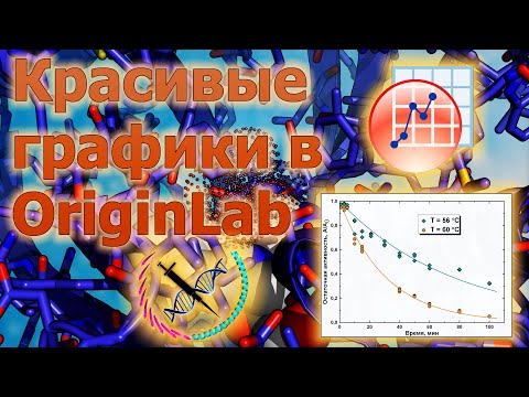 Видео: КРАСИВЫЕ ГРАФИКИ В OriginLab // ПОСТРОЕНИЕ ГРАФИКОВ