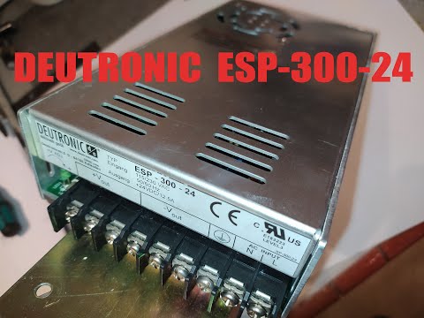 Видео: Deutronic ESP-300-24. Ремонт блока питания без схемы / Repair of Deutronic ESP-300-24